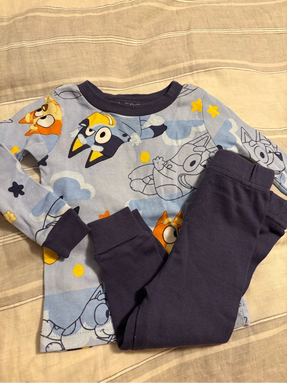 Bluey 12M Long Sleeve Pajama Set NWT